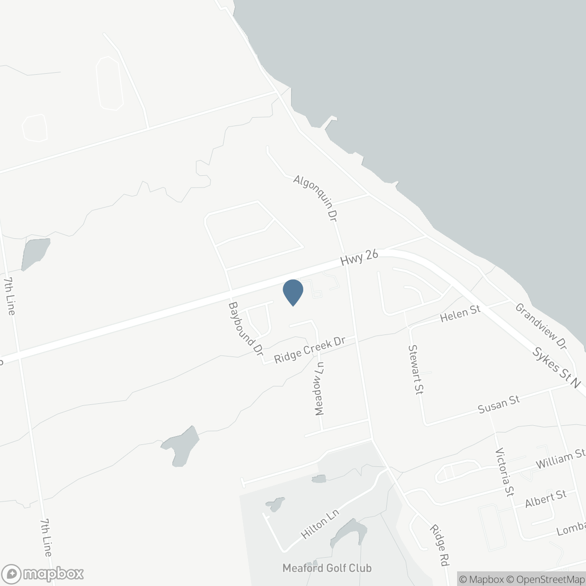 0 26 HIGHWAY W, Meaford, Ontario N4L 1L9